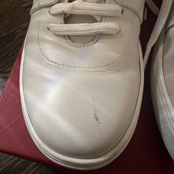 Salvatore Ferragamo Authentic Fasano Lace Up Sneaker (Women) - Picture 8 of 16